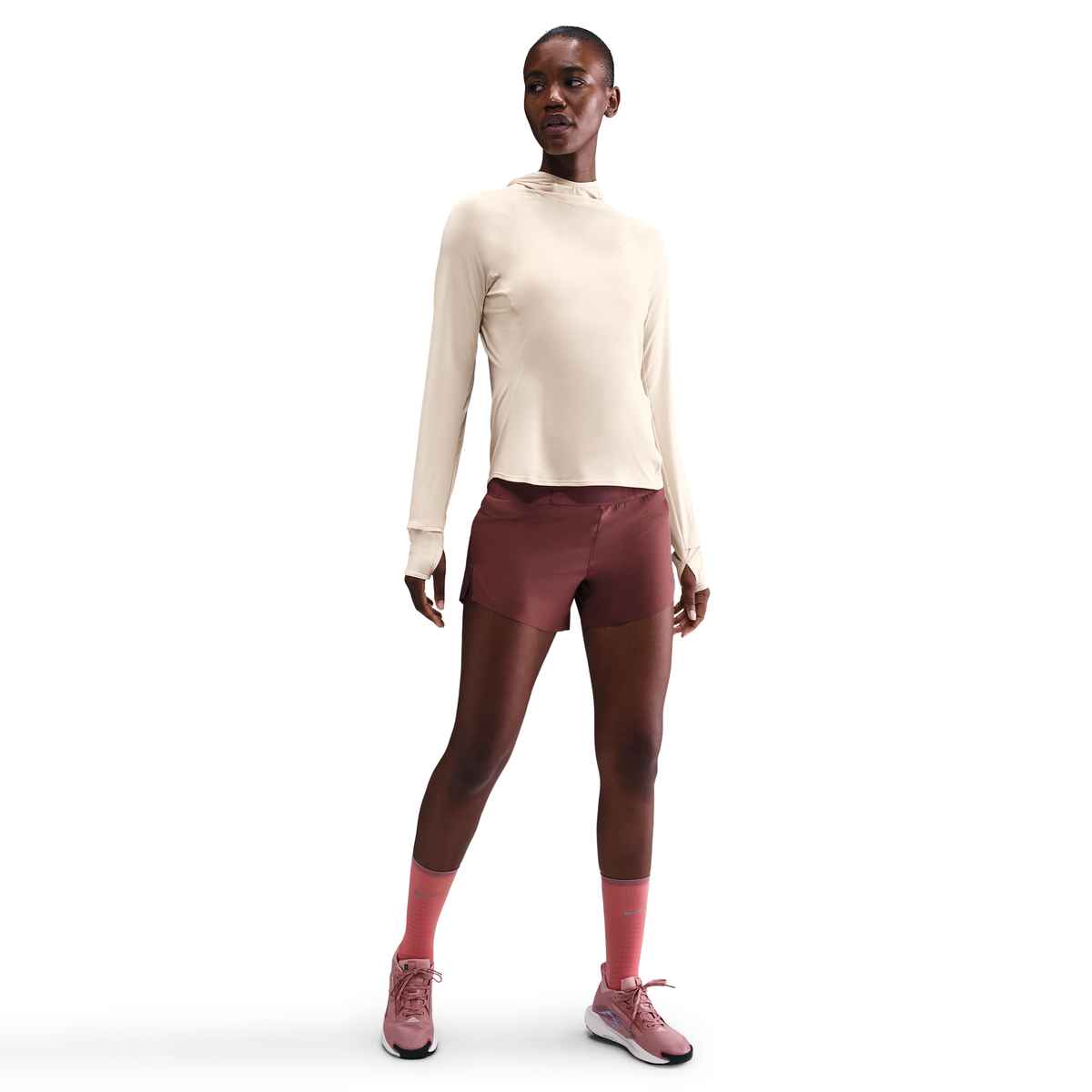Women's Nike Trail UV Protection Hooded Mid Layer
