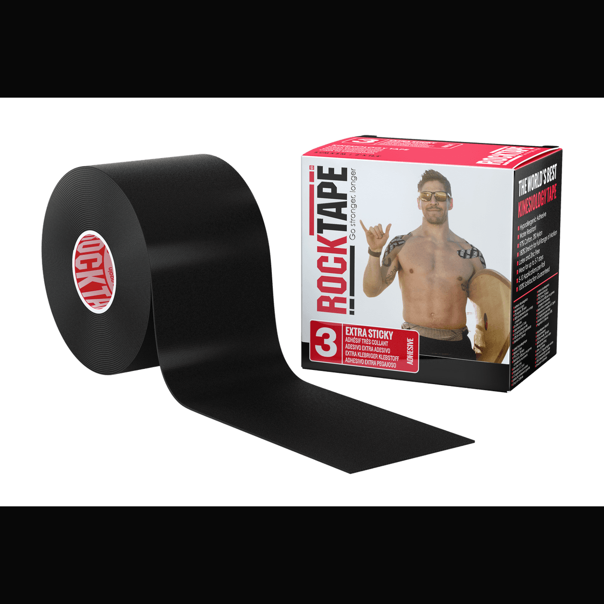 Rock Tape Precut Extra Sticky
