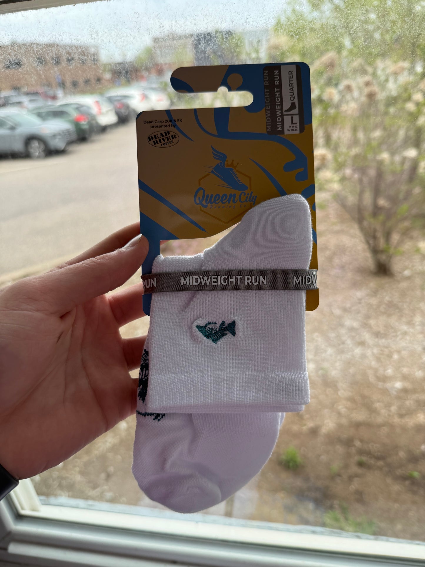 QCRC Dead Carp 5K/20K Quarter Length Sock