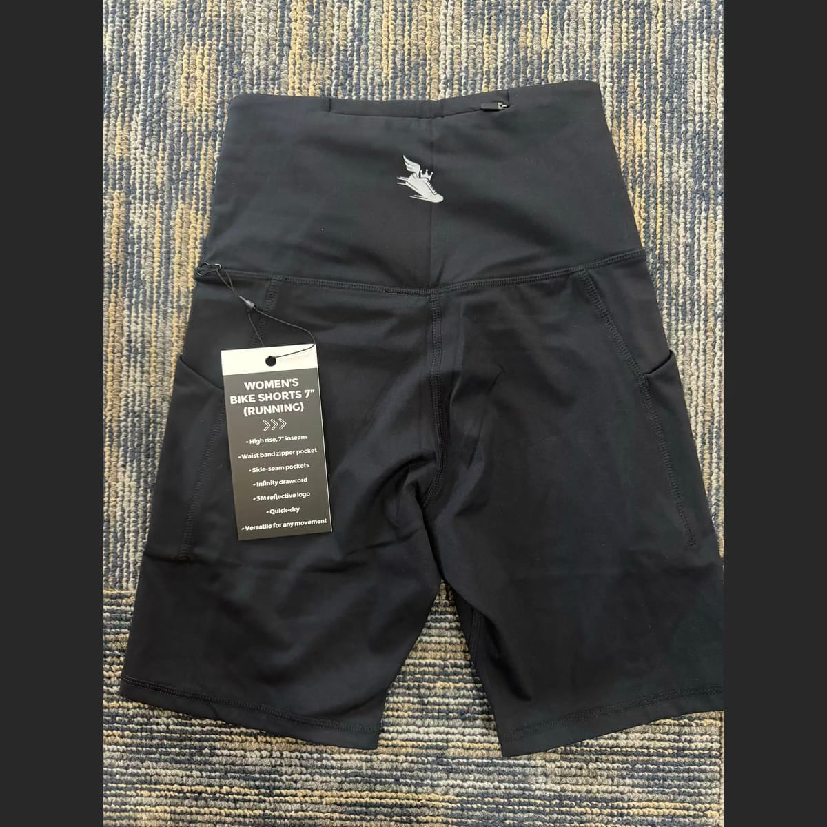 QCRC Women's Running Bike Shorts 7"