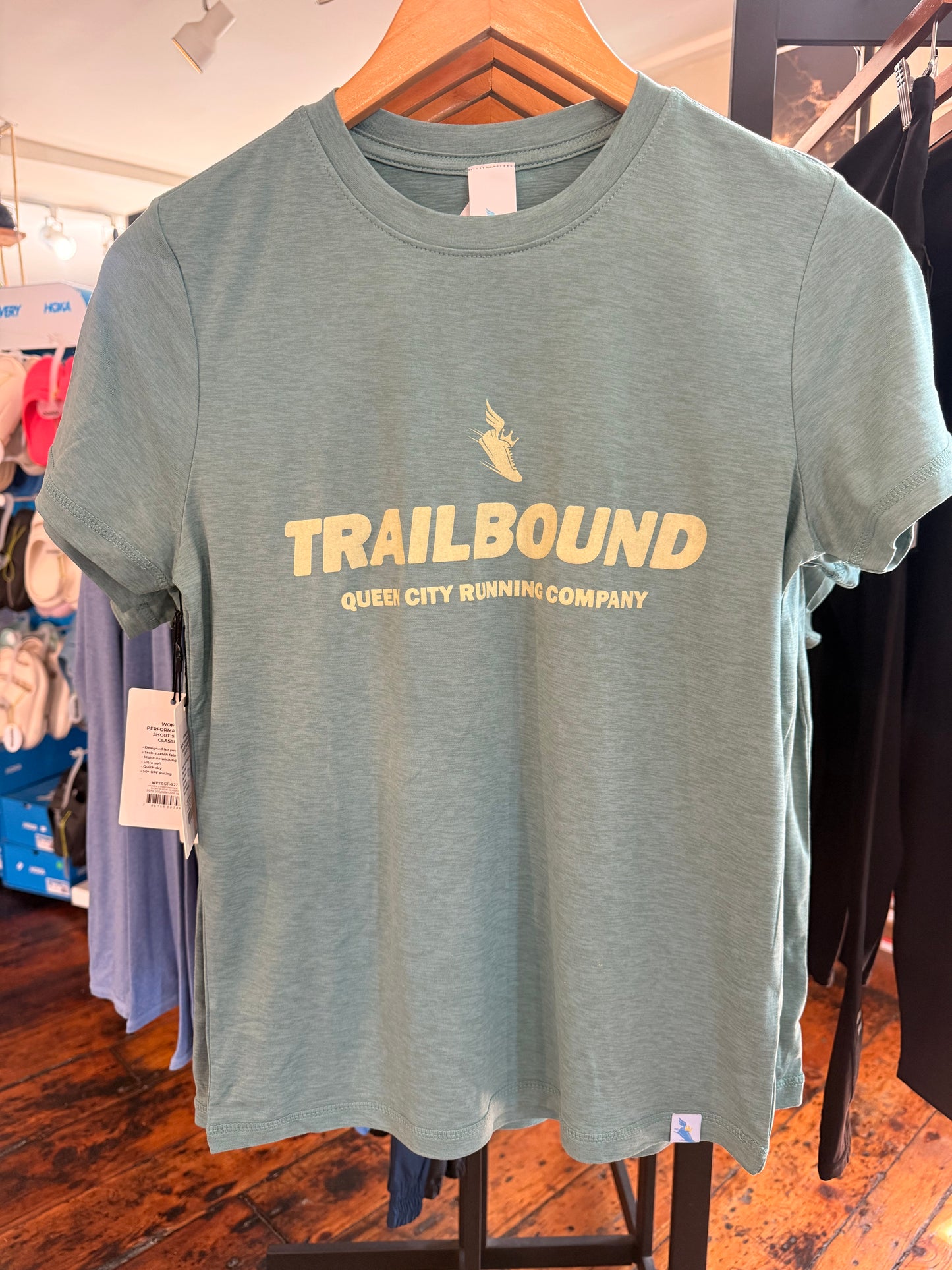 Women's QCRC Trailbound Performance Tech Short Sleeve