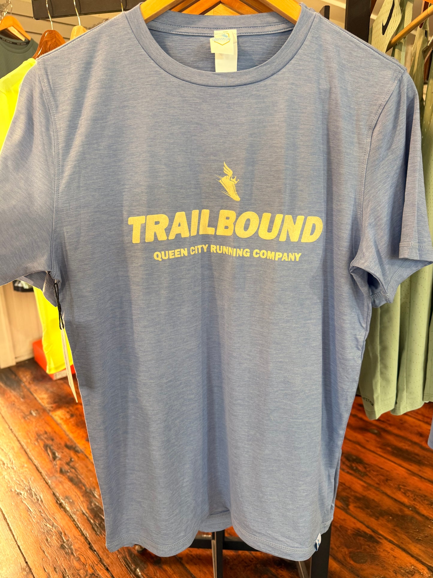Men's QCRC Trailbound Performance Tech Short Sleeve