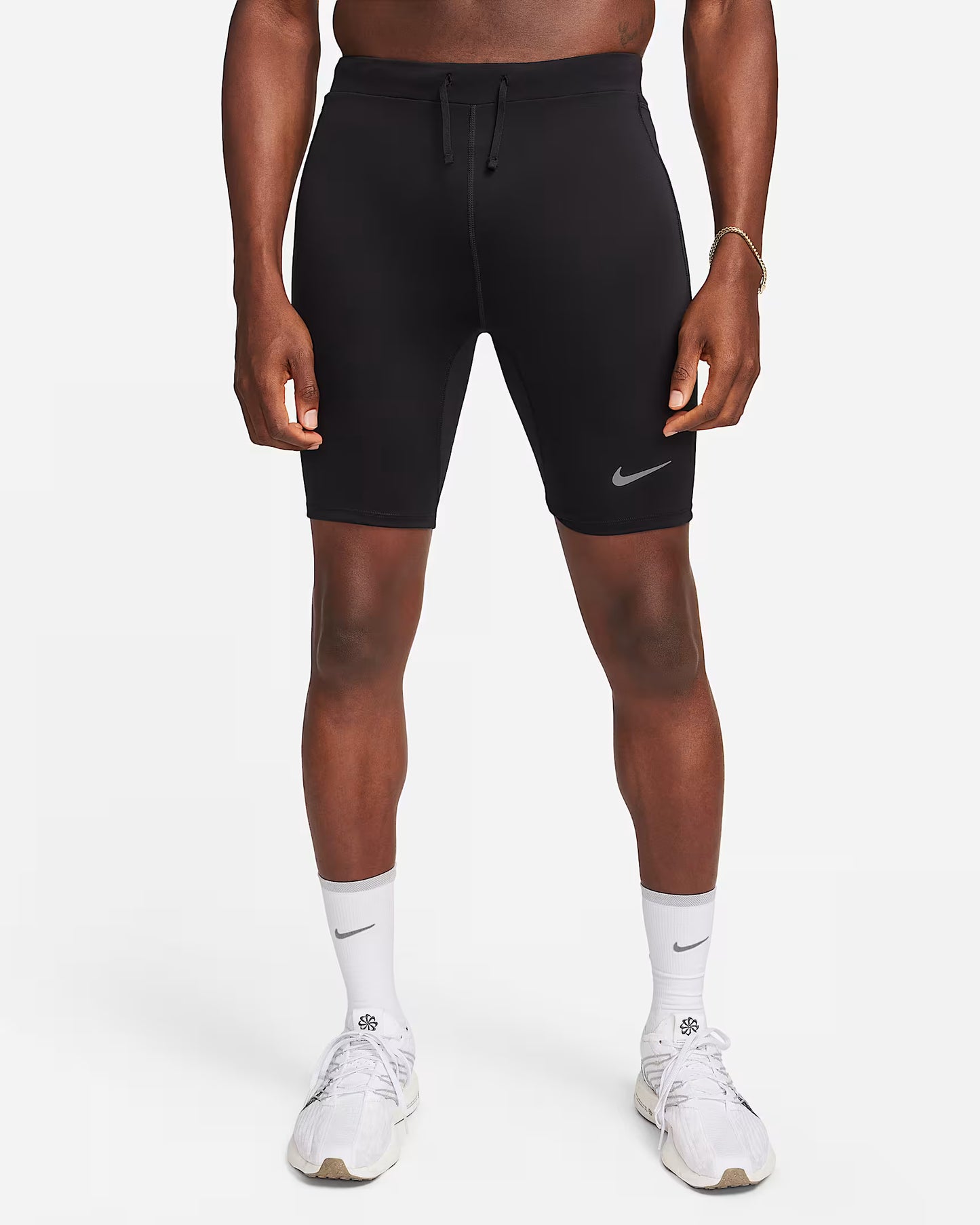 Men's Nike Fast Dri-FIT Brief-Lined Running 1/2-Length Tights