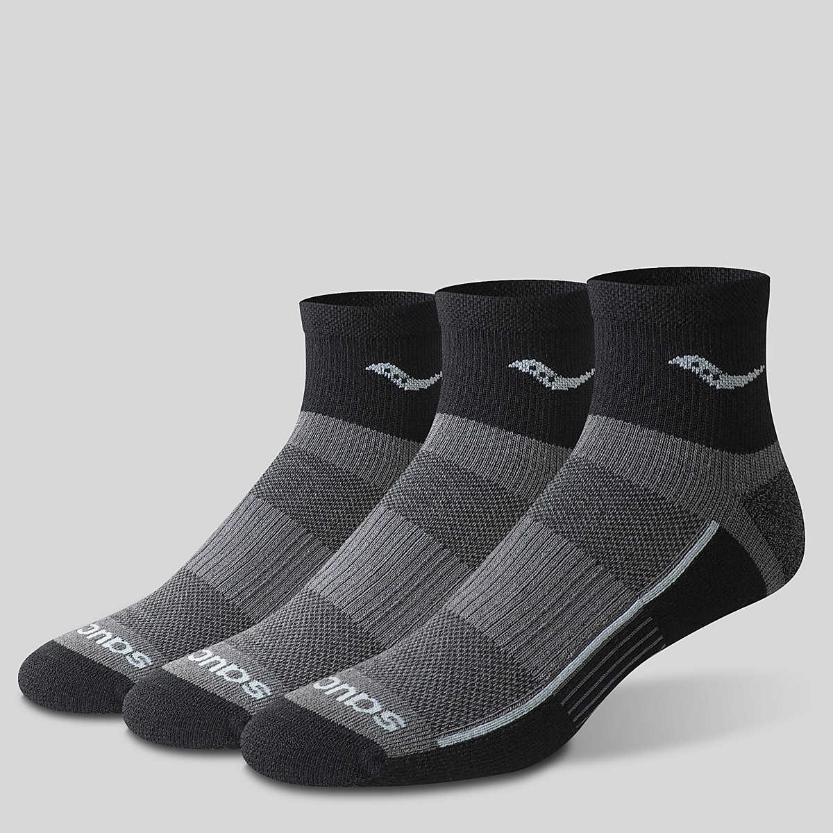 Saucony Inferno Ultralight Quarter 3-Pack Socks