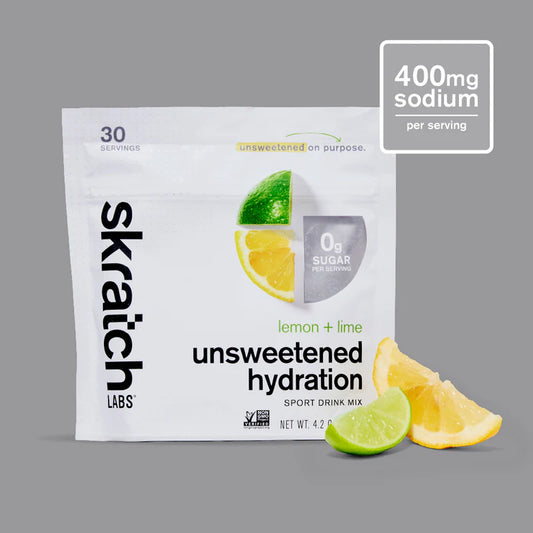 Skratch Unsweetend Hydration - Resealable 30 servings