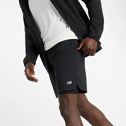 Men's New Balance AC Lined Short 7"