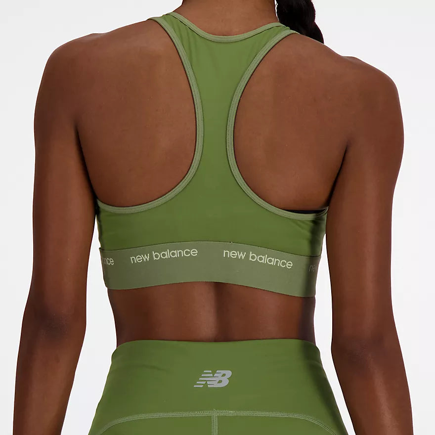 New Balance Sleek Medium Support Sports Bra