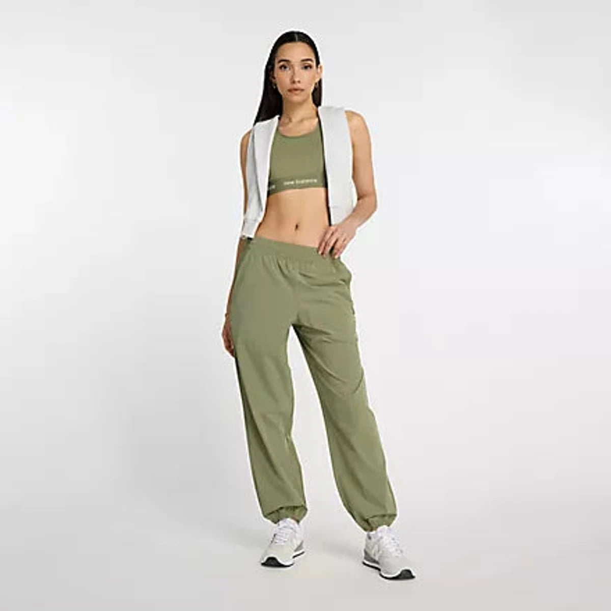 Women's New Balance Athletics Stretch Woven Jogger
