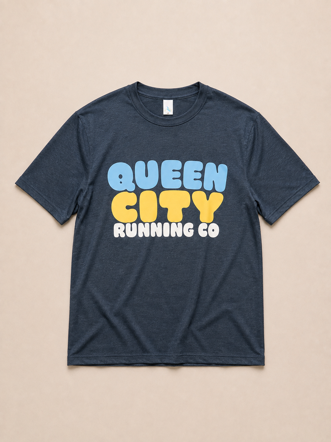 Women's QCRC Bubble Letter Performance Tech Short Sleeve
