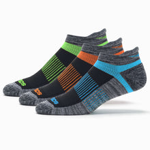 Load image into Gallery viewer, Saucony Inferno No Show Tab 3-Pack Socks
