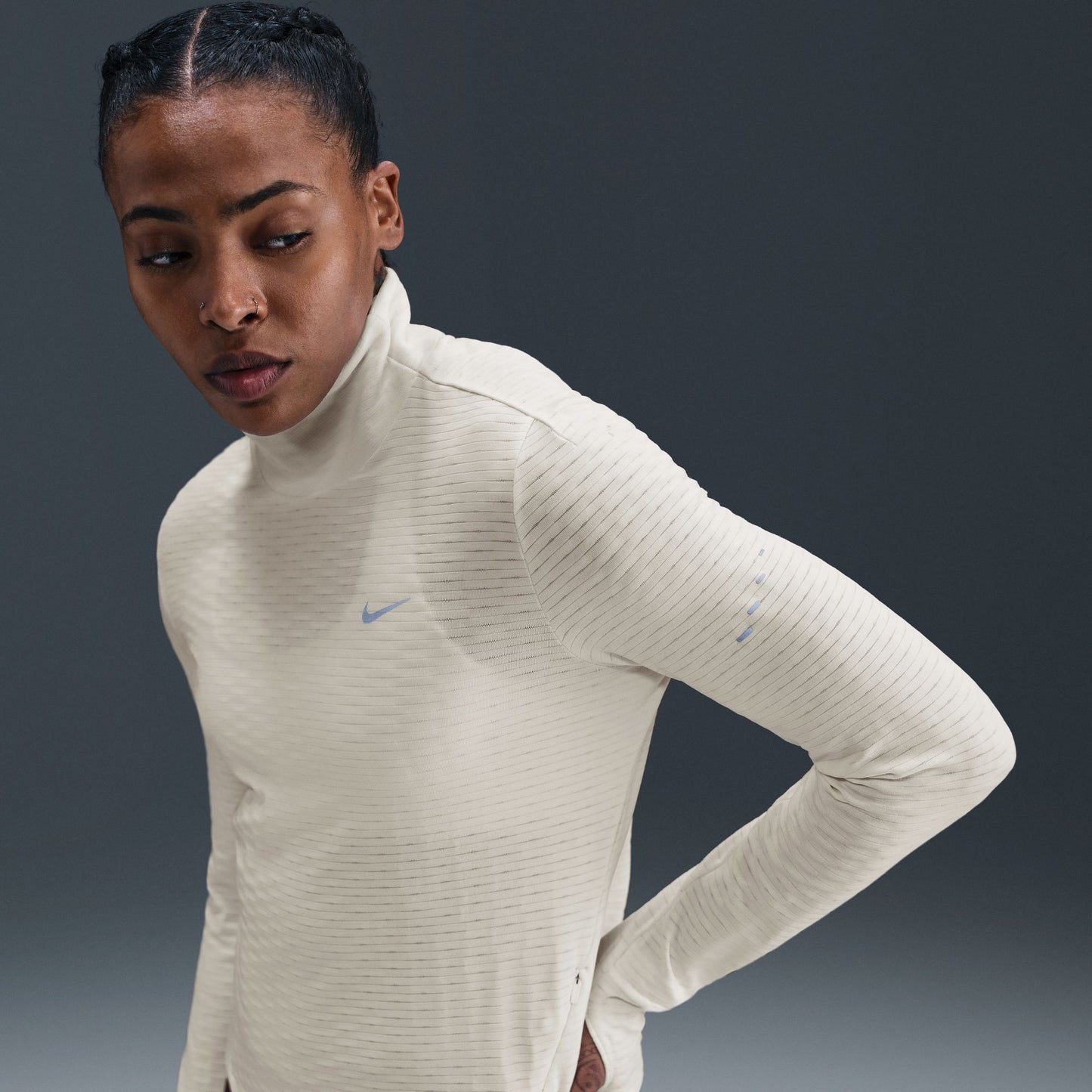Women's Nike Swift Therma-FIT Turtle-Neck Running Top