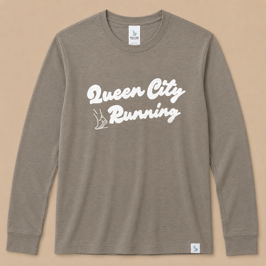 Men's QCRC Performance Tech Long Sleeve - Shoe Outline