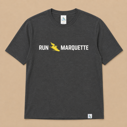 Unisex QCRC Run Marquette Performance Tech Short Sleeve
