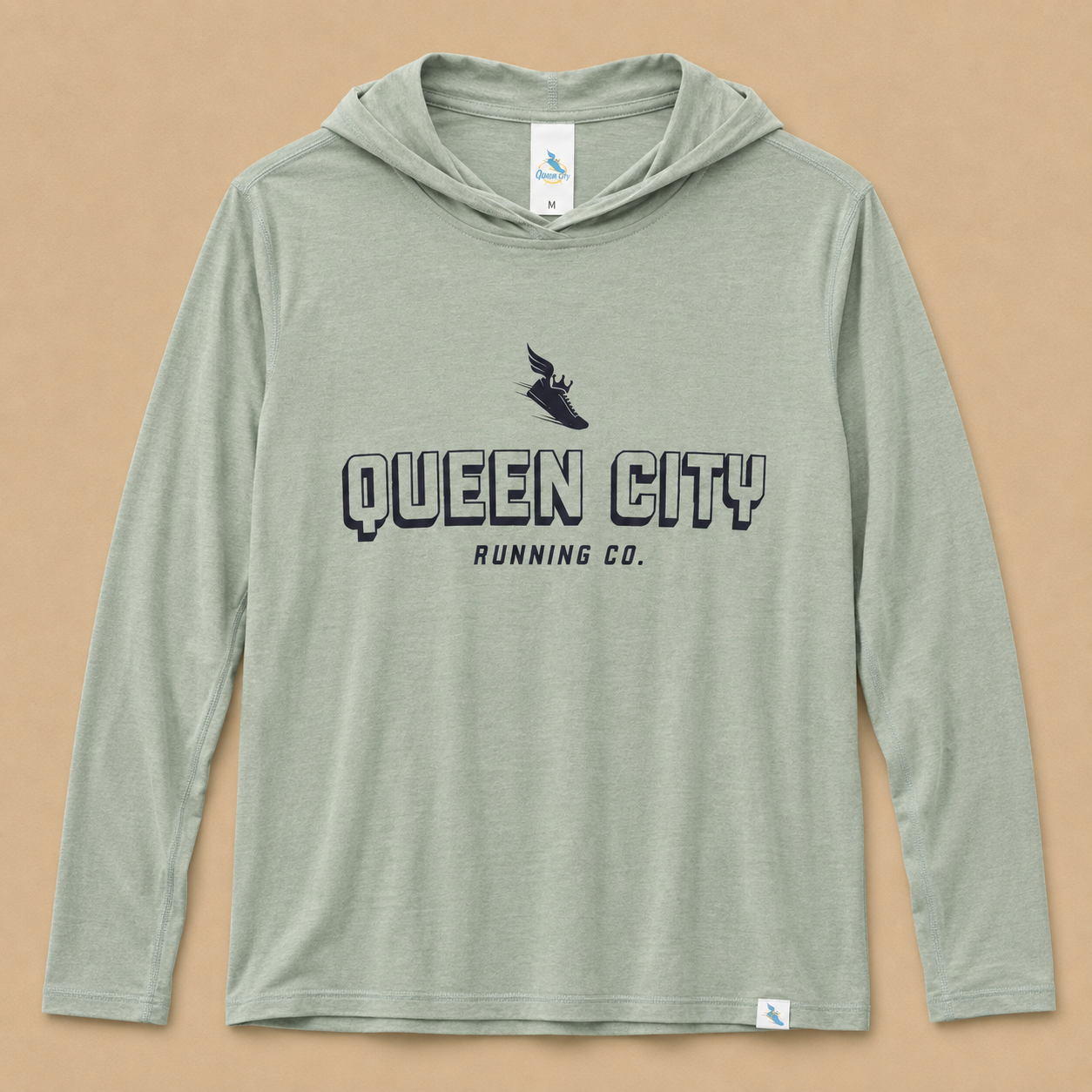 QCRC Men's Performance Tech Lightweight Sun Hoodie