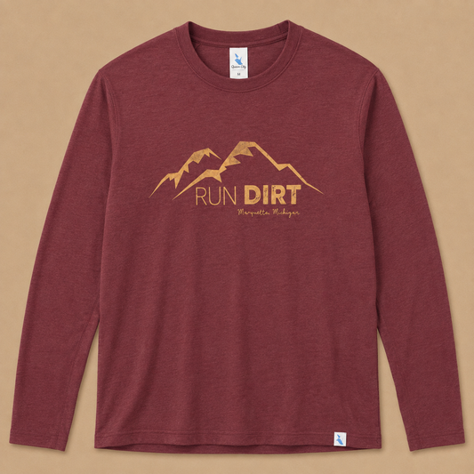 Men's QCRC Run Dirt Performance Tech Long Sleeve