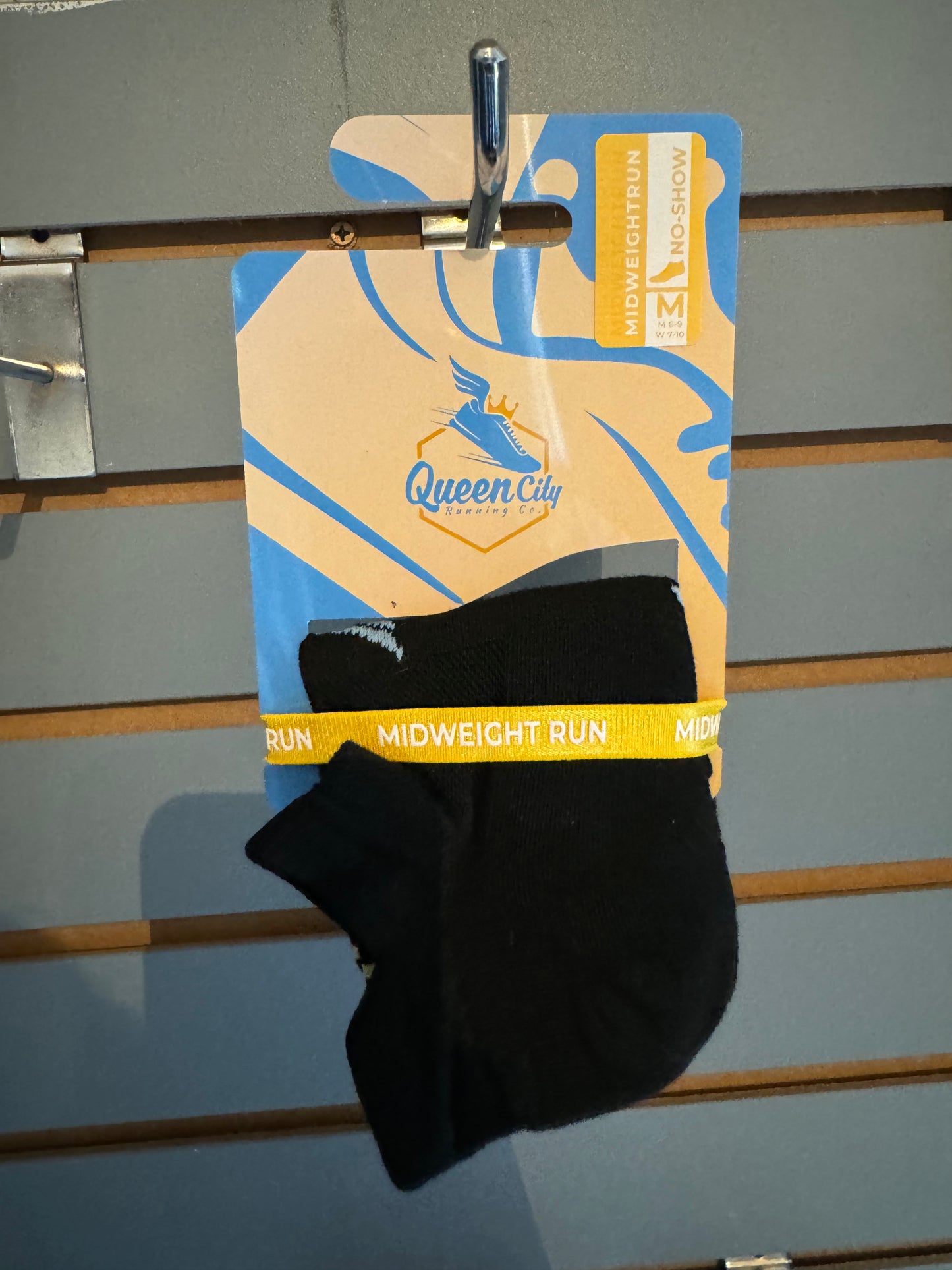 QCRC Midweight No Show Sock