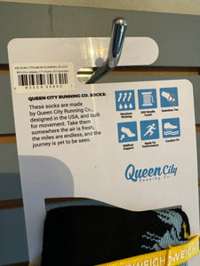 QCRC Midweight No Show Sock