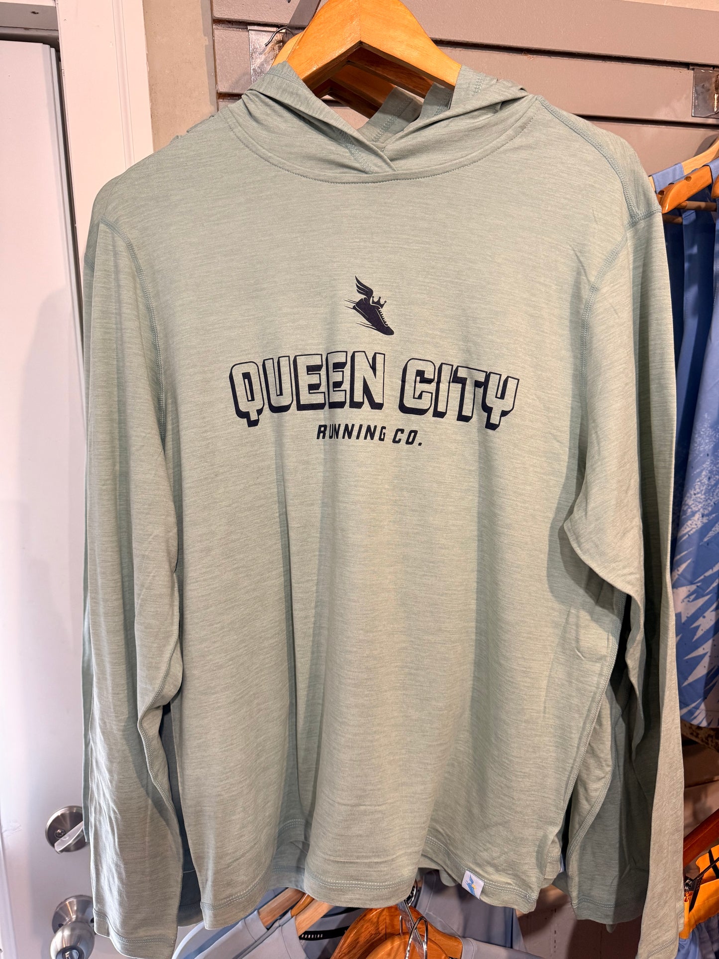 QCRC Men's Performance Tech Lightweight Sun Hoodie