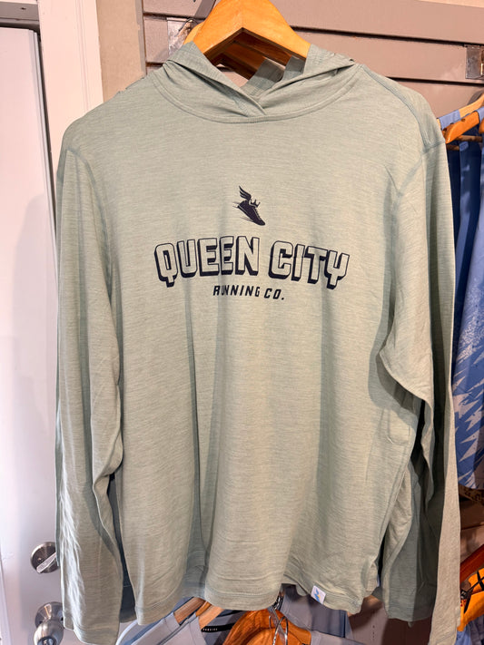 QCRC Men's Performance Tech Lightweight Sun Hoodie