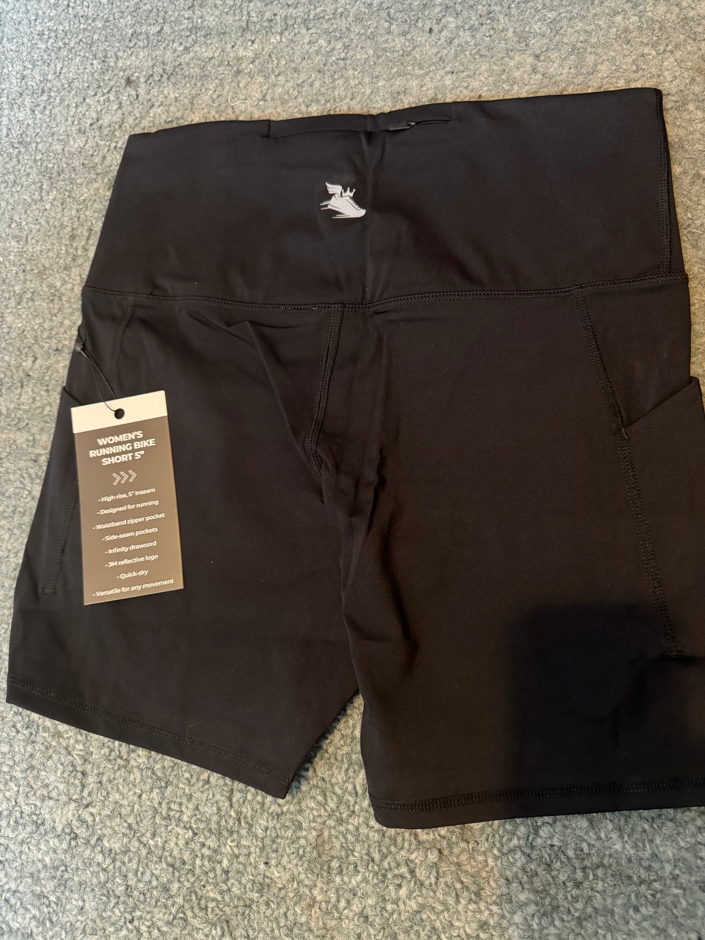 QCRC Women's 5" Bike Running Short