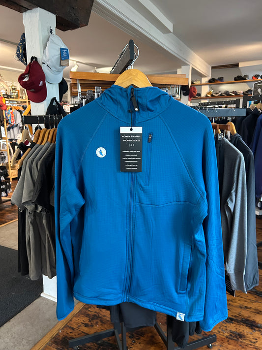 QCRC Women's Waffle Hooded Jacket