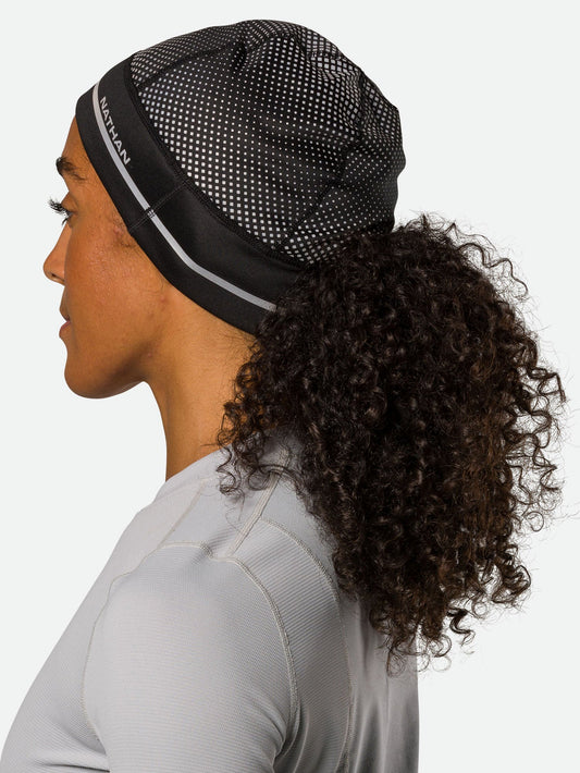 Nathan HyperNight Reflective Pony Tail Beanie