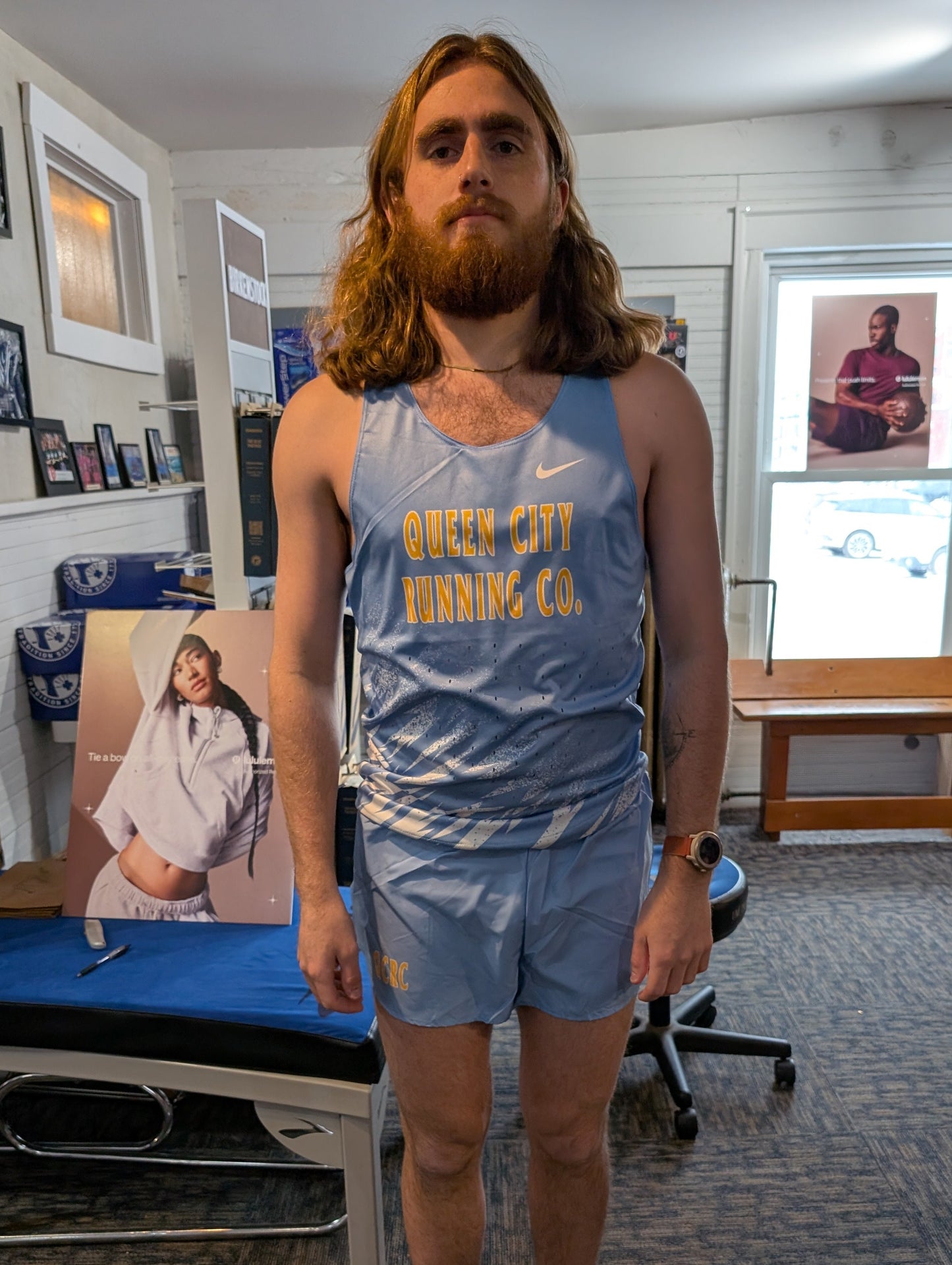 Men's QCRC Nike Dri-Fit Race Singlet