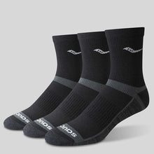 Load image into Gallery viewer, Saucony Inferno Mid Crew 3-Pack Socks
