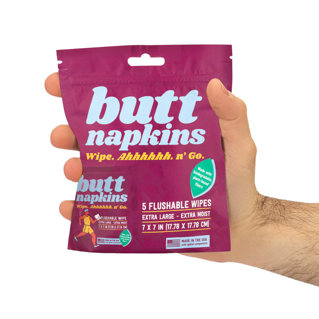 Butt Napkins Single Wipe