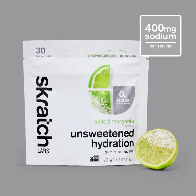 Skratch Unsweetend Hydration - Resealable 30 servings