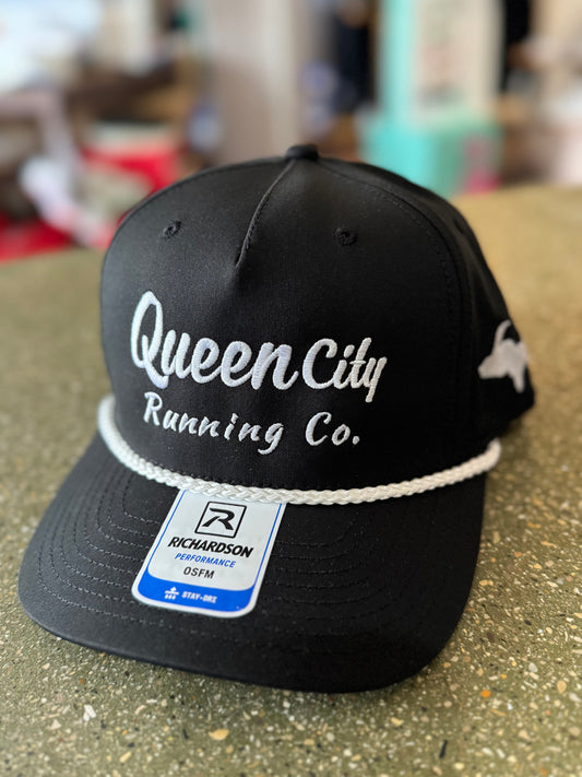 QCRC Embroidered Richardson 258 Performance Rope Cap