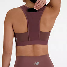 Load image into Gallery viewer, New Balance Sleek Medium Support Pocket Sports Bra
