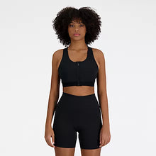 Load image into Gallery viewer, NB Sleek Medium Support Pocket Zip Front Sports Bra
