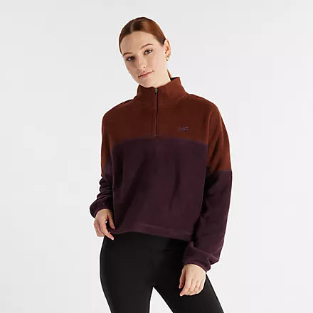 Women's New Balance Polar Fleece Half Zip